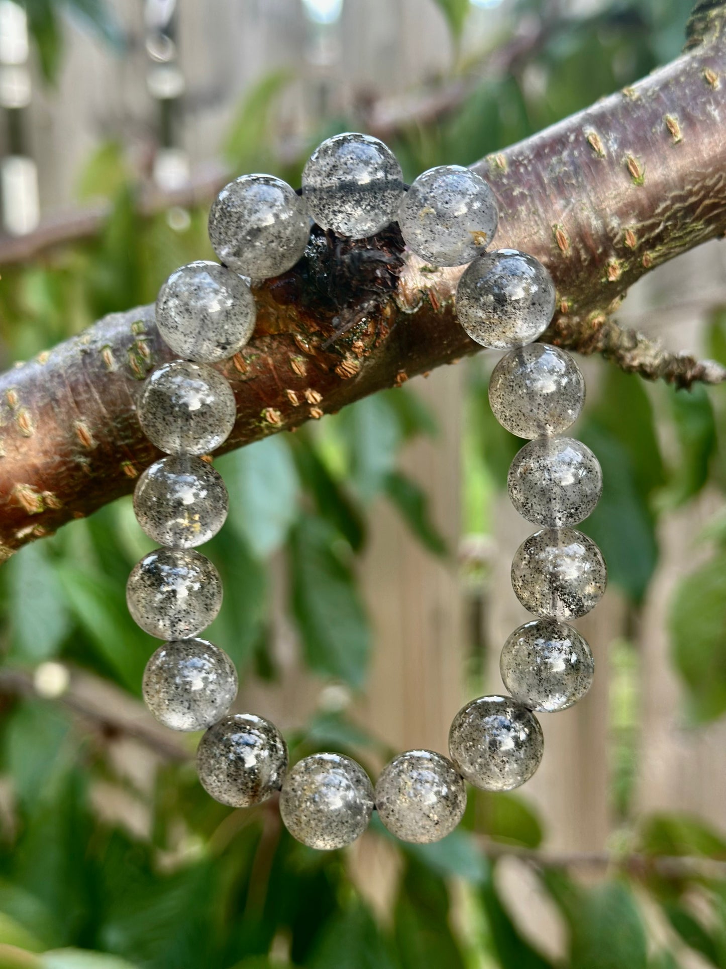 Black Strawberry Quartz