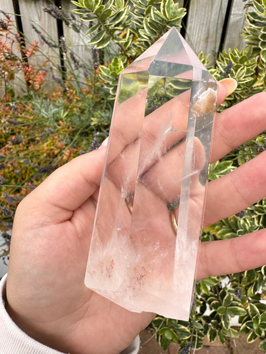 Clear Quartz Tower