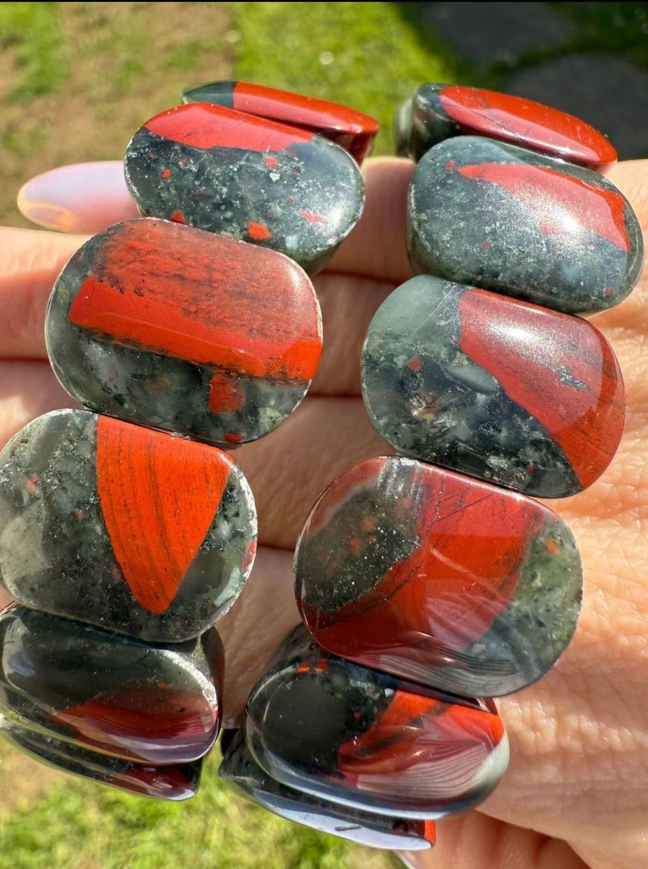 Bloodstone Bangle