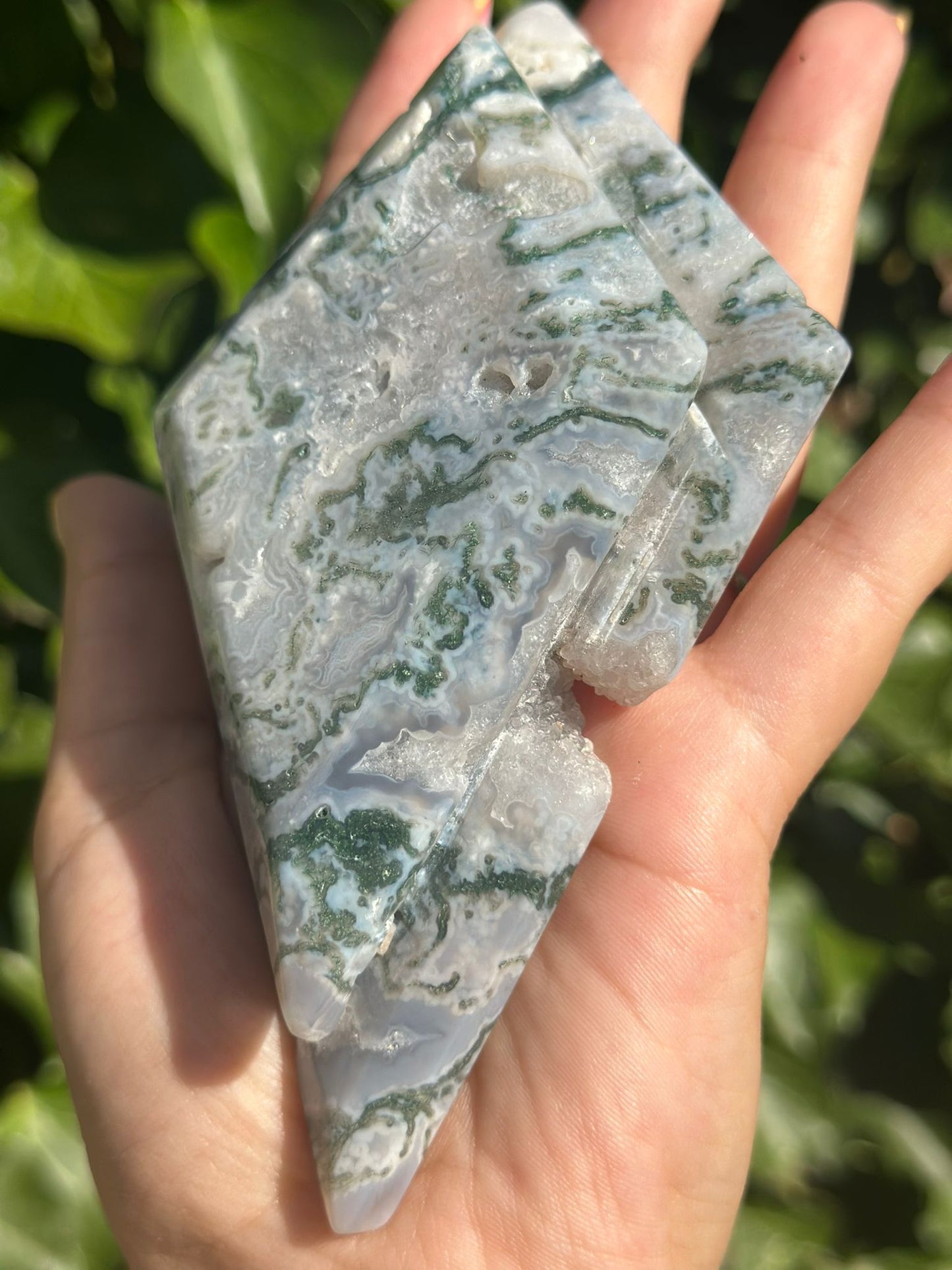 Moss Agate Diamond