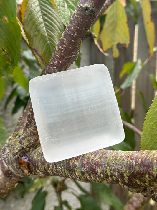 Selenite Jewellery Dish