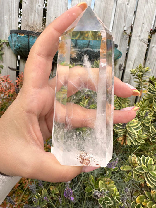 Clear Quartz Tower