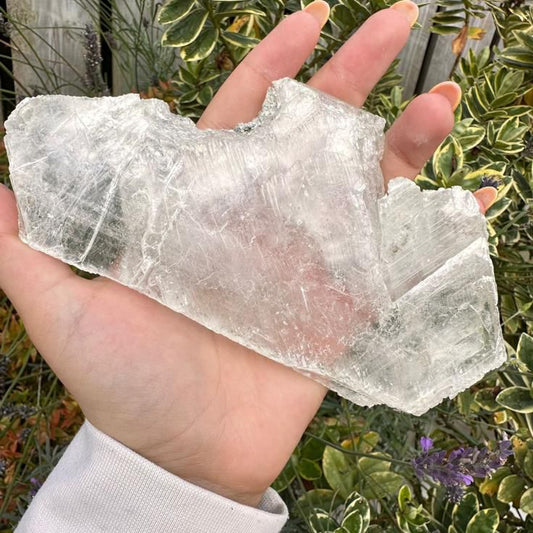 Clear Selenite Slab